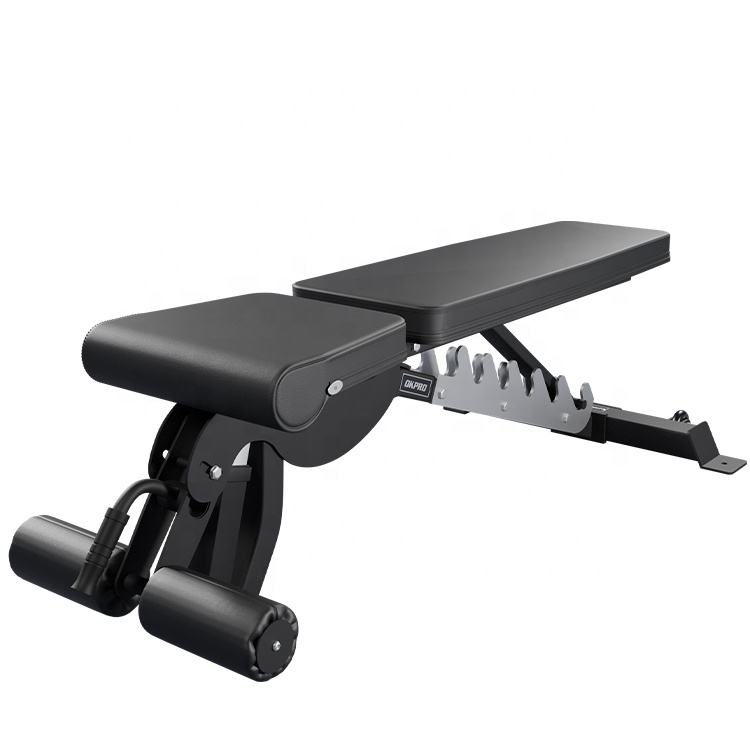 OKPRO Commercial PRO with Incline and Decline Flat Exercise Adjustable Foldable dumbbell Weight Bench