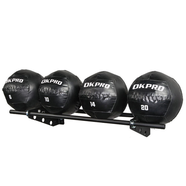 OK0022C Wall Ball Mounted Rack