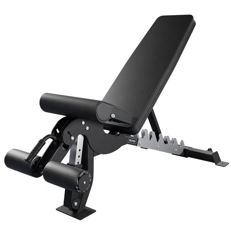 OKPRO Commercial PRO with Incline and Decline Flat Exercise Adjustable Foldable dumbbell Weight Bench