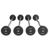 Gym Commercial Strength Training PU Coated Straight Bar Barbell Dumbbell Set