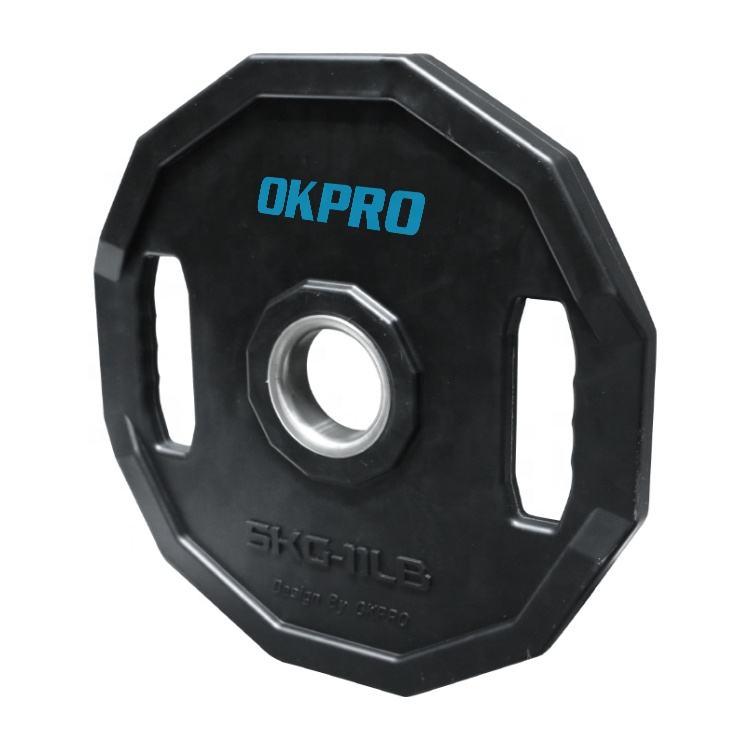 OK2008B Elite Poly 12 Sides Weight Plate