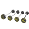 OK3009D PU Coated Barbell Set (Straight or Curl Handle )