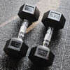 OK1013 Hex Rubber Coated Dumbbell